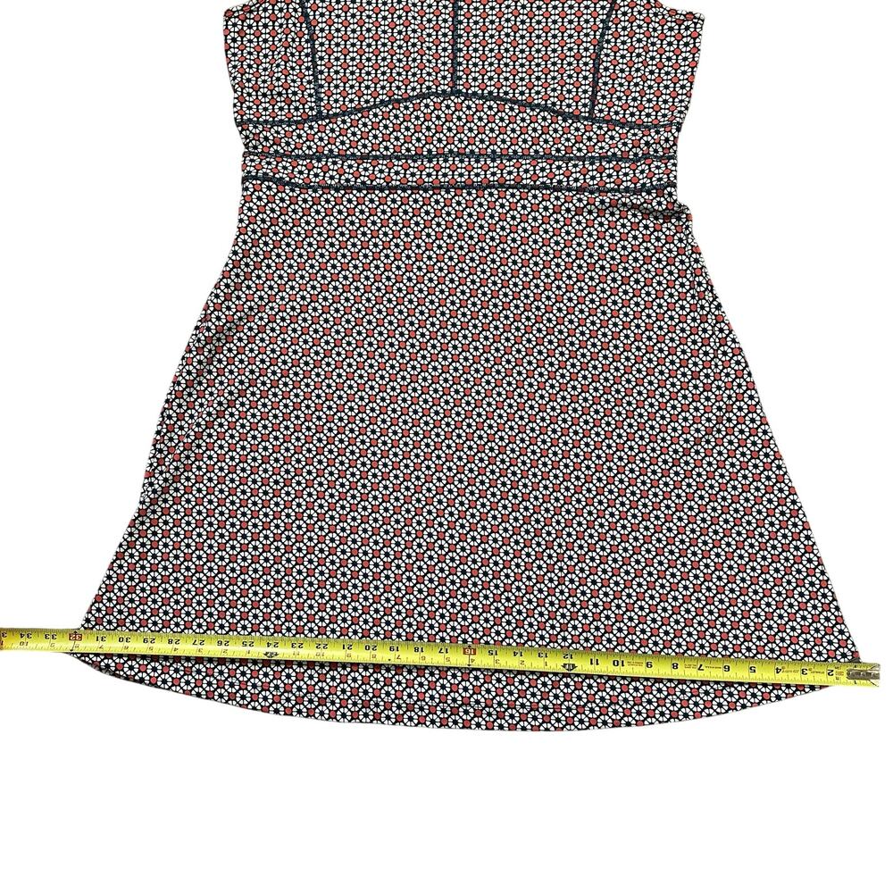 Title Nine Dream Mosaic Fit & Flare Dress XL Athletic Travel Buttah Fabric - Picture 13 of 14